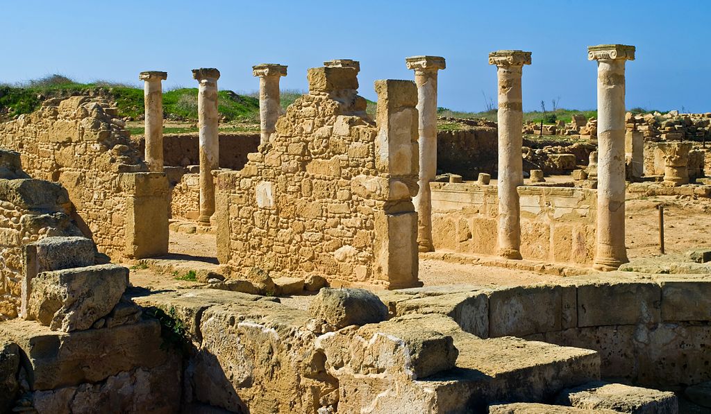 Archaeological Park in Paphos, Cyprus.