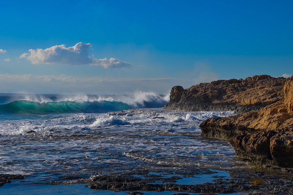 Paphos beach