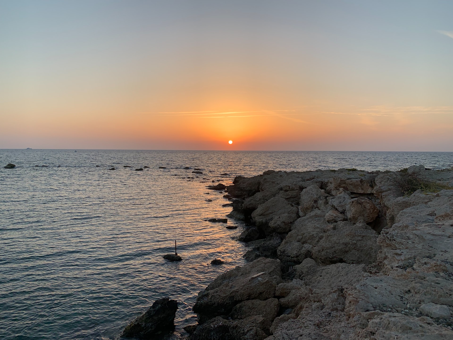 Paphos beach