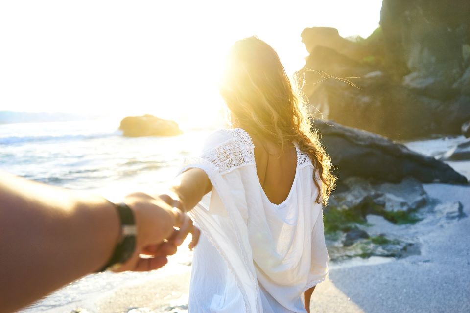 Couple on beach