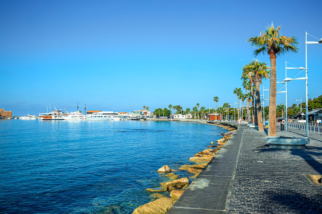 Paphos promenade