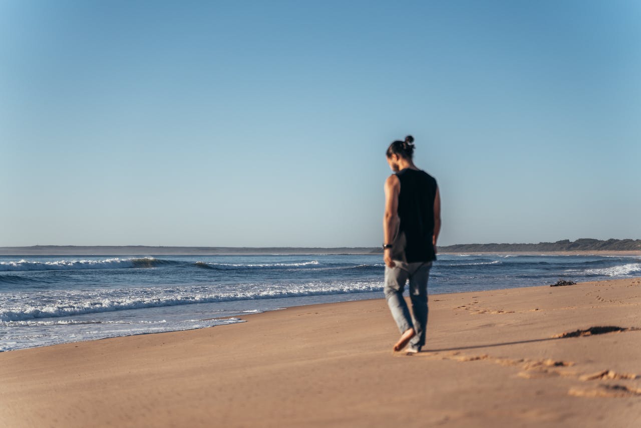 beach walk